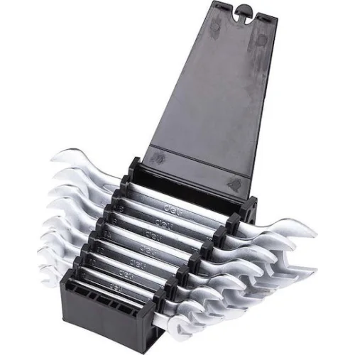 DELI σετ γερμανικά κλειδιά DL160008A, 6x7-20x22mm, 8τμχ