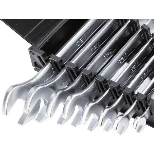 DELI σετ γερμανικά κλειδιά DL160008A, 6x7-20x22mm, 8τμχ