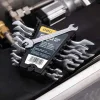 DELI σετ γερμανικά κλειδιά DL160008A, 6x7-20x22mm, 8τμχ