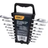 DELI σετ γερμανικά κλειδιά DL160008A, 6x7-20x22mm, 8τμχ