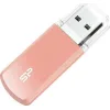 SILICON POWER USB Flash Drive Helios 202, 64GB, USB 3.2, ροζ χρυσό