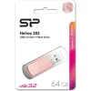 SILICON POWER USB Flash Drive Helios 202, 64GB, USB 3.2, ροζ χρυσό