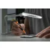 GOOBAY μεγεθυντικός φακός 60359 με κλιπ & βάση, LED, 3 διόπτρες, λευκός
