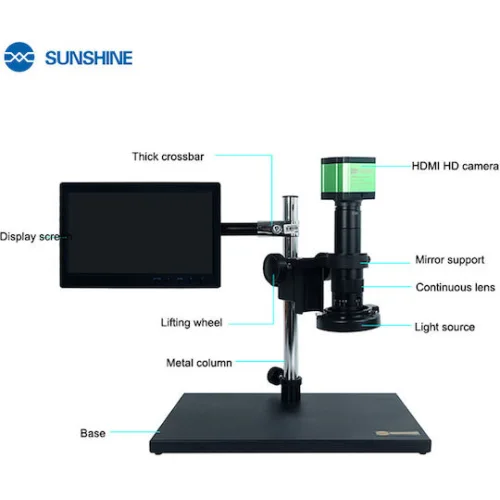 SUNSHINE ψηφιακό μικροσκόπιο MS10E-03 με 10.1