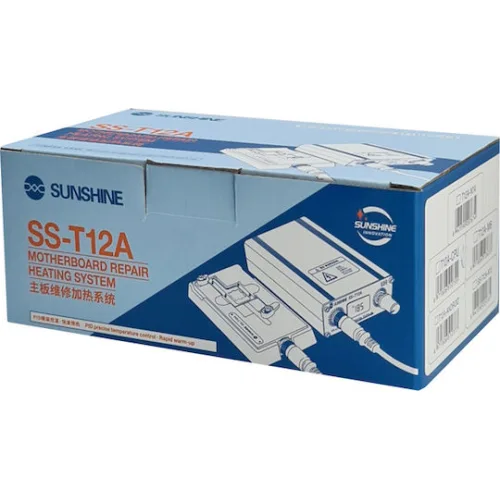 SUNSHINE σταθμός θέρμανσης SS-T12A για επισκευή smartphone motherboard