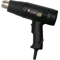 SUNSHINE πιστόλι θερμού αέρα RS-1800D, 2 ταχύτητες, LCD, 1800W, μαύρο
