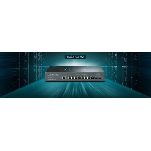 TP-LINK L2+ managed switch SG3210X-M2, 8x 2.5Gbps θύρες, V1.0