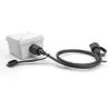 DELOCK καλώδιο δικτύου 80166, CAT 6 STP, με καπάκι, IP68, 1m, μαύρο