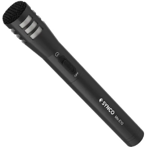 SYNCO μικρόφωνο χειρός SY-E10-MIC, δυναμικό, καρδιοειδές, XLR, μαύρο