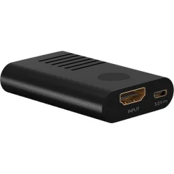 GOOBAY HDMI repeater 58492, 4K/60Hz έως 20m, 4K/30Hz έως 25m, μαύρο