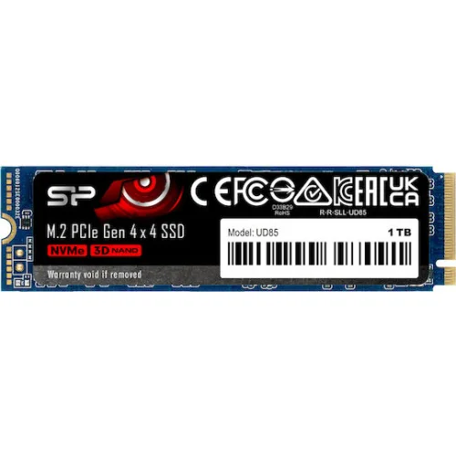 SILICON POWER SSD PCIe Gen4x4 M.2 2280 UD85, 1TB, 3.600-2.800MB/s