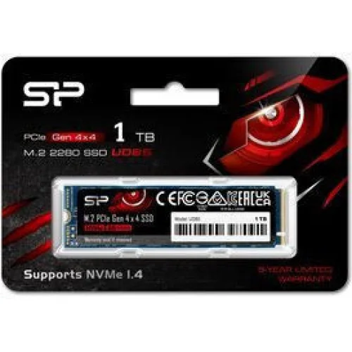 SILICON POWER SSD PCIe Gen4x4 M.2 2280 UD85, 1TB, 3.600-2.800MB/s