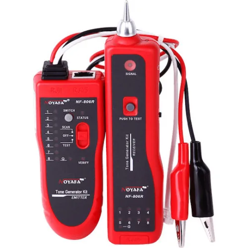 NOYAFA tester καλωδίων δικτύου NF-806 για RJ45 & RJ11