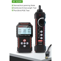 NOYAFA tester καλωδίων δικτύου NF-8209S για RJ45 PoE