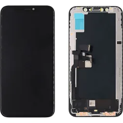 TW INCELL LCD ILCD-016 για iPhone ΧS, camera-sensor ring, earmesh, μαύρη