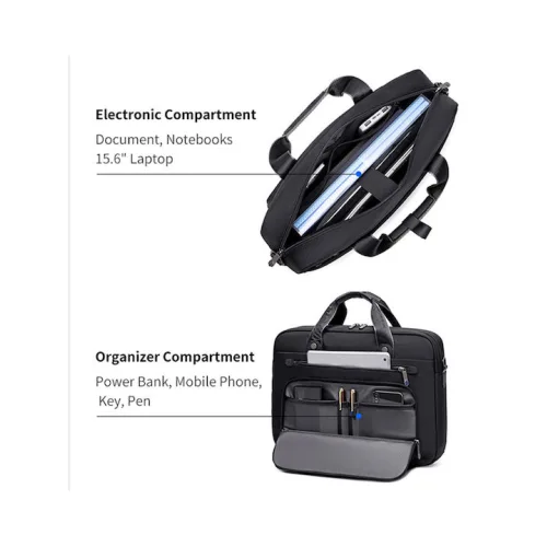 ARCTIC HUNTER τσάντα ώμου GW00017 για laptop 15.6