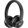 DOQAUS headphones DESIGN 3, ασύρματα & ενσύρματα, Φ40mm, 600mAh, μαύρα