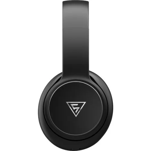 DOQAUS headphones DESIGN 3, ασύρματα & ενσύρματα, Φ40mm, 600mAh, μαύρα