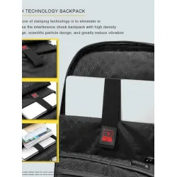 ARCTIC HUNTER τσάντα πλάτης B00111 με θήκη laptop 15.6