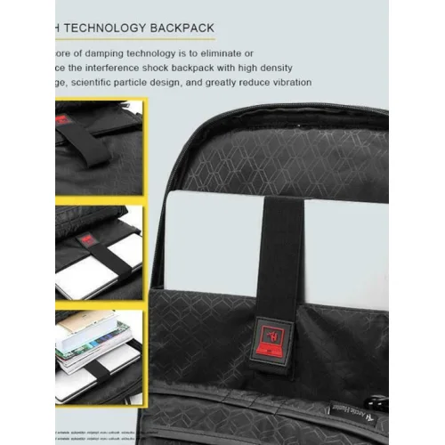 ARCTIC HUNTER τσάντα πλάτης B00111 με θήκη laptop 15.6