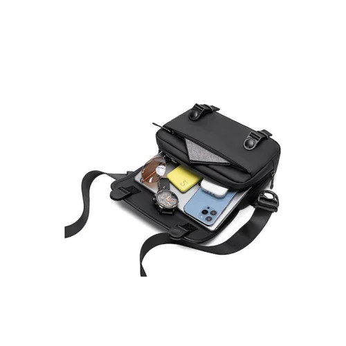 ARCTIC HUNTER τσάντα ώμου K00568 με θήκη tablet, 4L, γκρι
