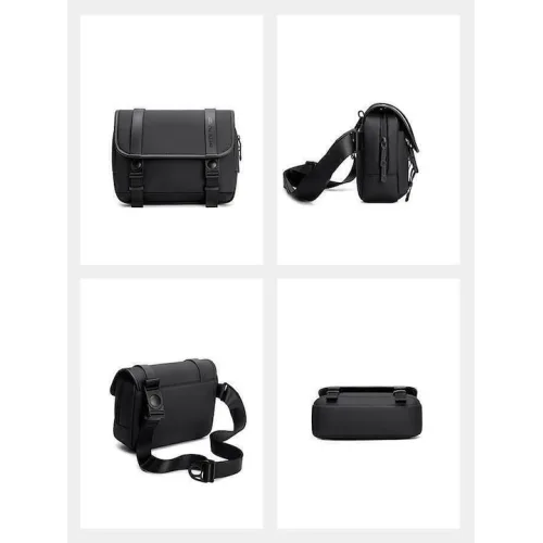 ARCTIC HUNTER τσάντα ώμου K00568 με θήκη tablet, 4L, μαύρη