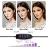 APEXEL φωτιστικό δαχτυλίδι LED APL-FL10JJ13Y με μίνι τρίποδα, Φ26cm