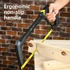 DELI πριόνι σιδήρου/ξύλου DL353812 με εργονομική λαβή, 300mm, 24 TPI