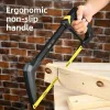 DELI πριόνι σιδήρου/ξύλου DL353812 με εργονομική λαβή, 300mm, 24 TPI