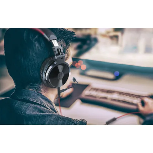 ONEODIO headphones Studio Pro M, ενσύρματα/ασύρματα, Hi-Fi, 50mm, μαύρο