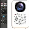 MECOOL smart βιντεοπροβολέας KP2, 1080p FHD, 600 ANSI, Wi-Fi, λευκός