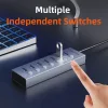 CABLETIME USB hub CT-HUBU7-AG, 7x θυρών, 5Gbps, USB σύνδεση, 1m, γκρι