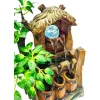 HOME USE διακοσμητικό συντριβάνι HUH-0175, φωτιζόμενο, 28x18x40cm