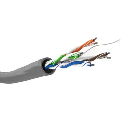 GOOBAY καλώδιο δικτύου 95694, CAT 6 U/UTP, CCA, 100m, γκρι
