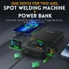 FNIRSI ηλεκτροπόντα μπαταριών SWM-10, επαναφορτιζόμενο, λειτουργία powerbank