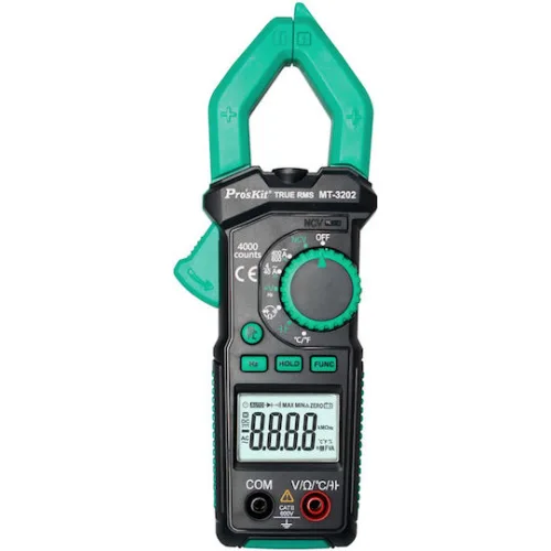 PROSKIT ψηφιακή αμπεροτσιμπίδα MT-3202, 600A AC, NCV, True RMS