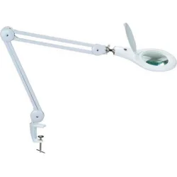 PROSKIT μεγεθυντικός φακός MA-1209LI με σφιγκτήρα, LED, 5D 2.25x, λευκός