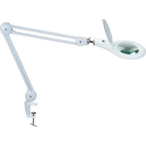 PROSKIT μεγεθυντικός φακός MA-1209LI με σφιγκτήρα, LED, 5D 2.25x, λευκός