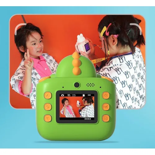 WOWKIDS παιδική φωτογραφική μηχανή K64 με εκτυπωτή, 26MP, 2