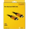 DELOCK καλώδιο HDMI 85728, 8K/60Hz, 48 Gbps, eARC, HDR, 1.5m, μαύρο