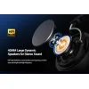 CELEBRAT headphones A34, ασύρματα & ενσύρματα, 40mm, 300mAh, μαύρα