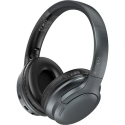 CELEBRAT headphones A33, ασύρματα & ενσύρματα, ANC, 40mm, 300mAh, μαύρα