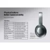 CELEBRAT headphones A33, ασύρματα & ενσύρματα, ANC, 40mm, 300mAh, μαύρα