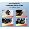 CELEBRAT headphones A33, ασύρματα & ενσύρματα, ANC, 40mm, 300mAh, μαύρα