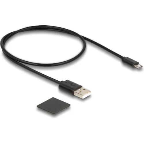 DELOCK HDMI splitter 18652 με downscaler πλήκτρο, 4 σε 1, 4K/60Hz, μαύρο