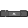 SILICON POWER εξωτερικός SSD Marvel Xtreme DS72, USB-C/USB 3.2, 250GB, μαύρο