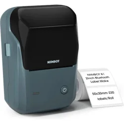 NIIMBOT smart θερμικός εκτυπωτής ετικετών B1, 203dpi, Bluetooth, μπλε