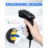 GTCODESTAR barcode scanner X-760H, 1D & 2D, ενσύρματο, μαύρο