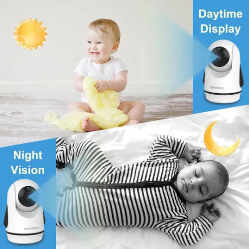 HELLOBABY ενδοεπικοινωνία μωρού HB6364 με κάμερα & οθόνη 6
