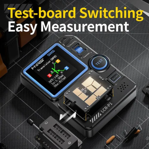 FNIRSI transistor tester LCR-P1, επαναφορτιζόμενο